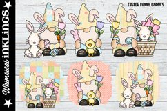 Easter Bunny Gnomes-Easter Basket Sublimation Clipart Product Image 1