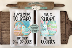 Easter Kitchen Towel Bundle | 16 PNG Files For Sublimation Product Image 5