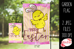 Happy Easter |12" x 18" Garden Flag Design JPEG Product Image 1