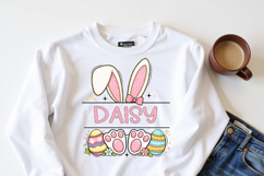 Easter Bunny Frame, Easter Sublimation, Bunny Ears PNG Product Image 3