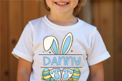 Easter Bunny Frame, Easter Sublimation, Bunny Ears PNG Product Image 4