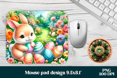 Easter bunny eggs mouse pad sublimation | Mousepad Product Image 1
