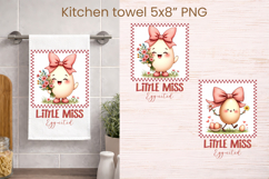 Easter funny eggs kitchen towel bundle Product Image 4