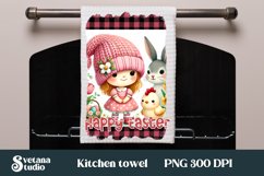 Easter gnome kitchen towel bundle | Kitchen towel PNG Product Image 9