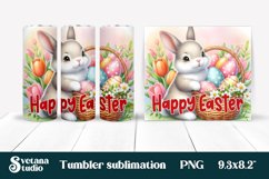 Easter bunny tumbler sublimation | Easter tumbler Product Image 1