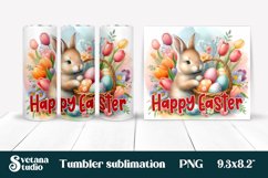 Easter bunny tumbler sublimation | Easter tumbler Product Image 1
