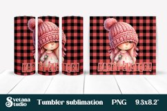 Cute gnome tumbler flower sublimation | Easter tumbler Product Image 1