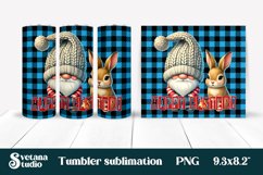 Cute gnome tumbler flower sublimation | Easter tumbler Product Image 1