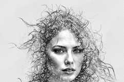 Photoshop Chaotic Lines Photo Effect Product Image 13