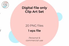 Butterfly Set Clip Art Png Eps Product Image 2