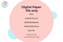 Red Hearts Digital Paper Background 12 Files for Personal an Product Image 4