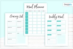 Easy Meal Planner- 7 Day Family Meal Plan-Challenge Tracker Product Image 3