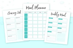 Easy Meal Planner- 7 Day Family Meal Plan-Challenge Tracker Product Image 4