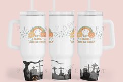 Bundle 6 Halloween 40oz Tumbler Sublimation Wrap SVG Product Image 6