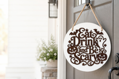 Eat Drink and Be Scary SVG File Product Image 3