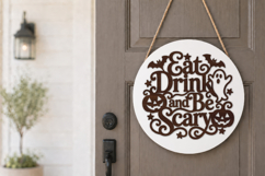 Eat Drink and Be Scary SVG File Product Image 4