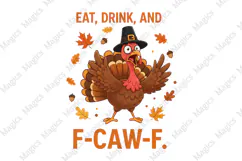 Eat Drink and F-CAW-F PNG Product Image 1