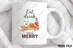 Eat Drink Merry Sublimation PNG Product Image 4