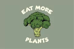 Eat More Plants Farming SVG T shirt Design Product Image 2