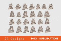 24 Retro Text State Sublimation Product Image 1