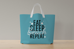 Eat Sleep Beach Repeat PNG - 5 colors variations Product Image 2