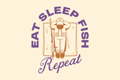 Vintage Summer Fishing T shirt Designs Bundle Product Image 3