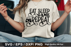 Gaming SVG Design - Born to game forced to go to school Product Image 4