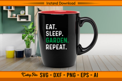 Eat Sleep Garden Repeat SVG for Garden Enthusiasts Product Image 3
