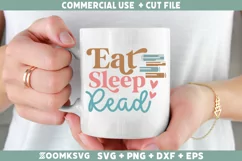 Reading SVG, Book Lover SVG, Book SVG, Book PNG, Retro SVG Product Image 2