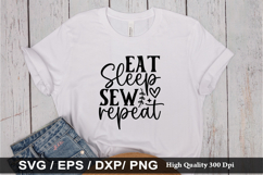 Sewing Quotes SVG Bundle - Sewing T-shirt Design Product Image 4