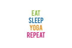Eat Sleep Yoga Repeat Product Image 1