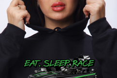 Eat Sleep Race | Late Model Racing | PNG Clipart Product Image 2