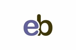 EB logo design vector template Product Image 1