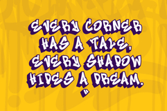 Edge Bolt - A Thin 3D Layered Graffiti Font Product Image 3