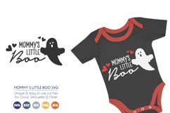 Mommys Little Boo - Cute Halloween SVG Product Image 1