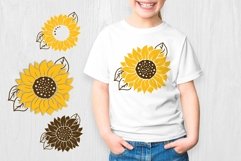 Sunflower SVG Bundle Sunflower Cut Sublimation Sunflower Product Image 2