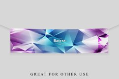 50 Polygonal Banner Design Backgrounds Product Image 3