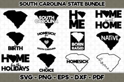 South Carolina State Bundle - 12 Designs - SVG Cut File Product Image 1