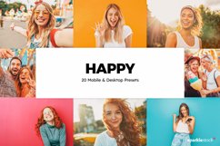 20 Happy Lightroom Presets &amp; LUTs Product Image 1