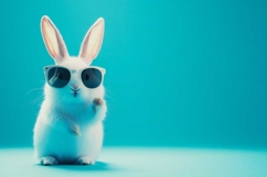 funny bunny with glasses Product Image 1