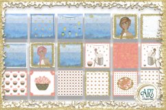 18 Digital Papers - Camping Party Clip art design , Glamping Product Image 2