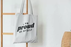 I Am Proud of Myself | Self Affirmation SVG Cut File Product Image 2