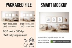 Frame Smart Mockup PSD &amp; JPG Template Graphic Product Image 2