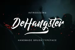 DeHangster Typeface - Free Font of The Week Product Image 1