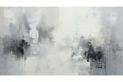 contemporary gray abstract Product Image 1