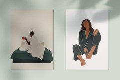 woman at home, black girl, decor home, abstract woman Product Image 4