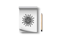 Vector creative virus icons Product Image 4