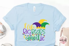 I Like big beads and I can't lie - Mardi Gras SVG EPS DXF Product Image 3