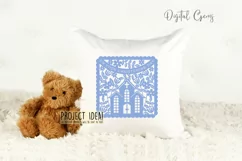 Christening paper cut design SVG / DXF / EPS / PNG files Product Image 5