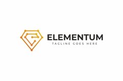 Elementum E Letter Logo Product Image 2